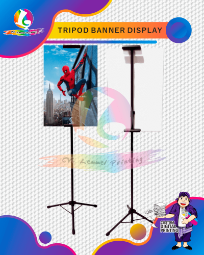 Tripod Banner Display Super Hi Ress Berkualitas